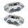 Brake caliper set 4 pistons Ø 46 mm A.B.S. for e.g. DAF 400 series