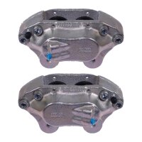 Brake caliper set 4 pistons Ø 42 mm grey cast iron...