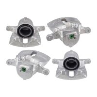 Brake caliper set 1 piston Ø 54 mm grey cast iron...