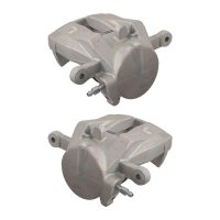 Brake caliper set 1 piston Ø 57 mm grey cast iron...