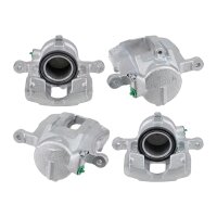 Brake caliper set 1 piston Ø 54 mm grey cast iron...