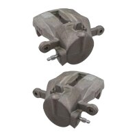Brake caliper set 1 piston Ø 57 mm grey cast iron...