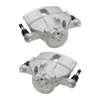 Brake caliper set 1 piston Ø 57 mm grey cast iron...
