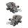 Brake caliper set with locking Ø 38 mm aluminium A.B.S. for e.g. RENAULT ESPACE