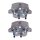 Brake caliper set 2 pistons Ø 38 mm grey cast iron A.B.S. for e.g. FIAT DUCATO