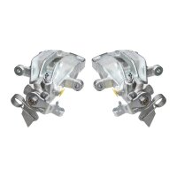 Brake caliper set with parking brake Ø 38 mm alu...