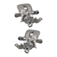 Brake caliper set with parking brake Ø 36 mm alu...