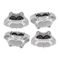 Brake caliper set 2 pistons Ø 38 mm grey cast iron...