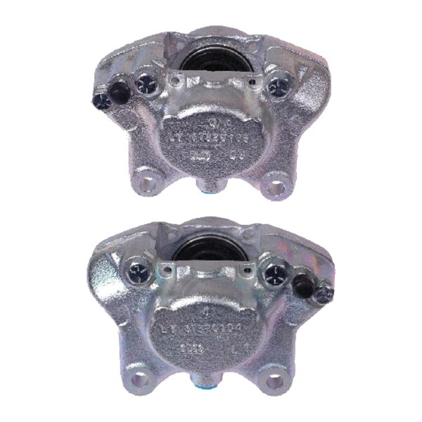 Brake caliper set 2 pistons Ø 38 mm grey cast iron A.B.S. for e.g. VOLVO 240