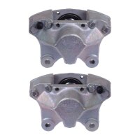 Brake caliper set 2 pistons Ø 38 mm grey cast iron...