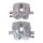 Brake caliper set 2 pistons Ø 40 mm grey cast iron A.B.S. for e.g. VOLVO 740
