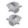 Brake caliper set 1 piston Ø 60 mm aluminium A.B.S. for e.g. MB C-CLASS