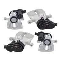 Brake caliper set 1 piston Ø 43 mm grey cast iron...