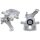 Brake caliper set with parking brake Ø 34 mm A.B.S. for e.g. FORD FIESTA
