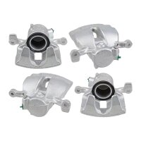 Brake caliper set 1 piston Ø 54 mm grey cast iron...