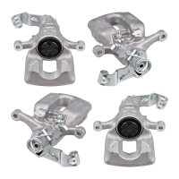 Brake caliper set with parking brake Ø 36 mm alu...