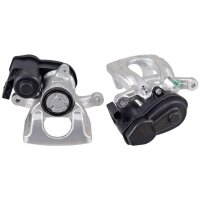Brake caliper set 1 piston Ø 38 mm grey cast iron...