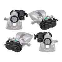 Brake caliper set 1 piston Ø 44 mm aluminium...