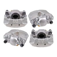 Brake caliper set 1 piston Ø 57 mm grey cast iron...