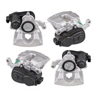 Bremssättel-Set 1 Kolben Ø 43 mm Aluminium...