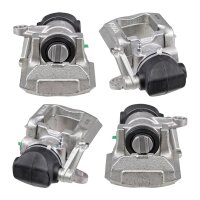 Brake caliper set with parking brake Ø 36 mm alu...
