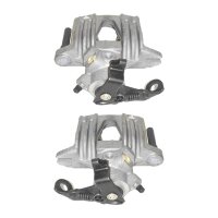 Brake caliper set with parking brake Ø 36 mm alu...