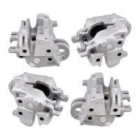Bremssättel-Set 2 Kolben Ø 42 mm Aluminium...