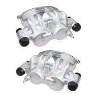 Brake caliper set 2 pistons Ø 46 mm grey cast iron...