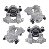 Brake caliper set 1 piston Ø 54 mm grey cast iron...