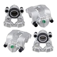 Brake caliper set 1 piston Ø 57 mm grey cast iron...