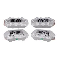 Bremssättel-Set 4 Kolben Ø 40 mm Aluminium...