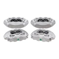 Bremssättel-Set 4 Kolben Ø 42 mm Aluminium...