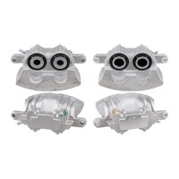 Brake caliper set 2 pistons Ø 42 mm aluminium...