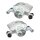 Brake caliper set 1 piston axial Ø 54 mm A.B.S. for SUBARU IMPREZA and others