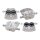 Brake caliper set 2 pistons axial Ø 44 mm A.B.S. for NISSAN X-TRAIL