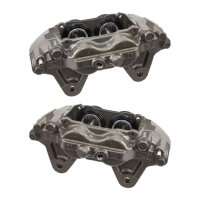 Bremssättel-Set 4 Kolben Ø 45 mm Grauguss...