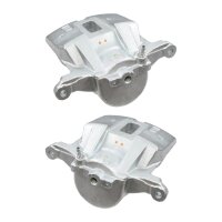 Brake caliper set 1 piston axial Ø 63 mm grey cast...