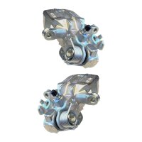 Brake caliper set 1 piston Ø 34 mm grey cast iron...