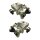 Brake caliper set with parking brake Ø 30 mm A.B.S. for e.g. MAZDA 626