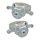 Brake caliper set 1 piston Ø 60 mm grey cast iron A.B.S. for e.g. NISSAN PICK
