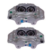 Brake caliper set 4 pistons Ø 43 mm grey cast iron...