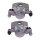 Brake caliper set 1 piston Ø 57 mm grey cast iron A.B.S. for e.g. MITSUBISHI L
