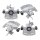 Brake caliper set with parking brake Ø 41 mm A.B.S. for TOYOTA MR2