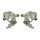 Brake caliper set with parking brake Ø 38 mm A.B.S. for HYUNDAI SONATA