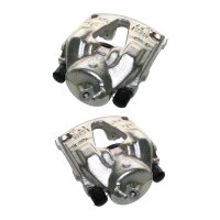 Brake caliper set 1 piston axial Ø 57 mm grey cast...