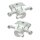 Bremssättel-Set 1 Kolben Ø 38 mm A.B.S. für u.a. MITSUBISHI L400