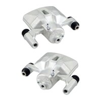 Brake caliper set 1 piston axial Ø 40 mm grey cast...