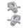 Bremssättel-Set 1 Kolben Ø 34 mm Aluminium A.B.S. für u.a. HYUNDAI ix35
