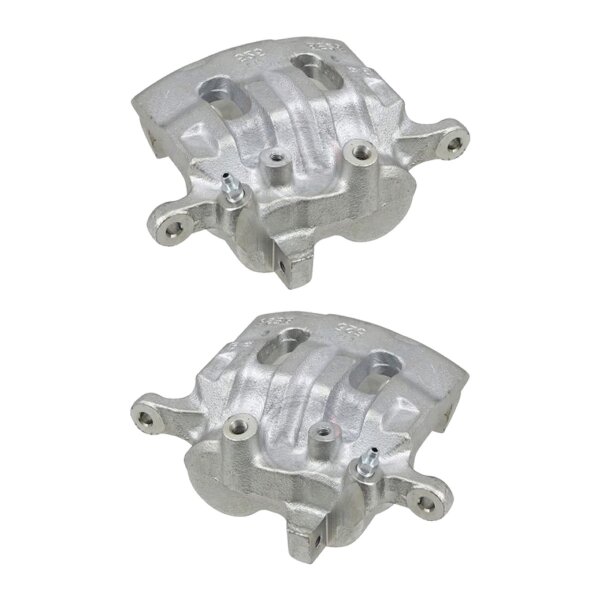 Brake caliper set 2 pistons Ø 43 mm grey cast iron A.B.S. for MITSUBISHI L200