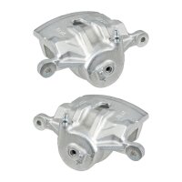 Brake caliper set 1 piston Ø 57 mm grey cast iron...